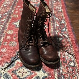 Brown Leather Women's Boots